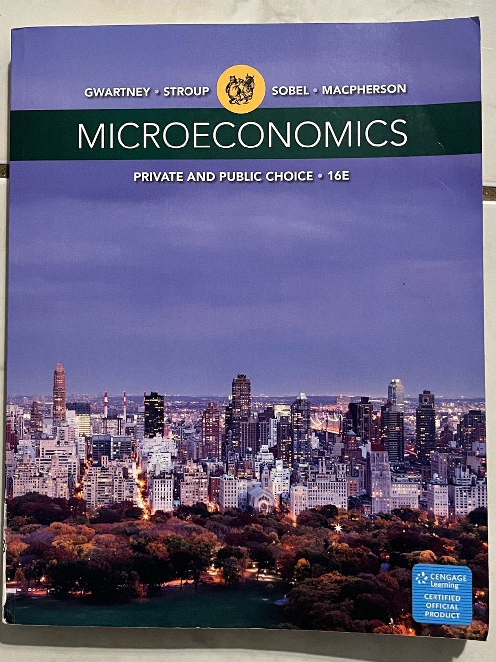 Microeconomics: Private and Public Choice (MindTap Course List) James D Gwartney